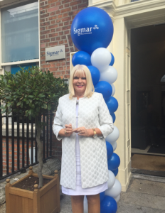 Minister Mary Mitchell O'Connor arrives at Sigmar offices in Dublin 2